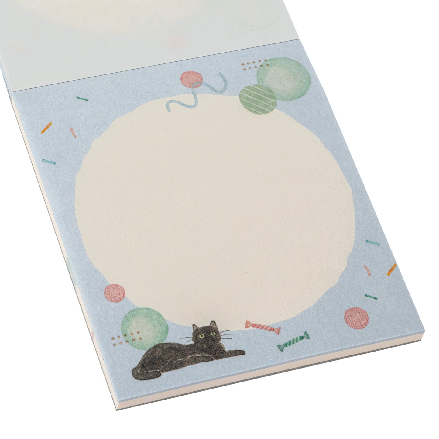 Black Cat Japanese Memo Pad design 1