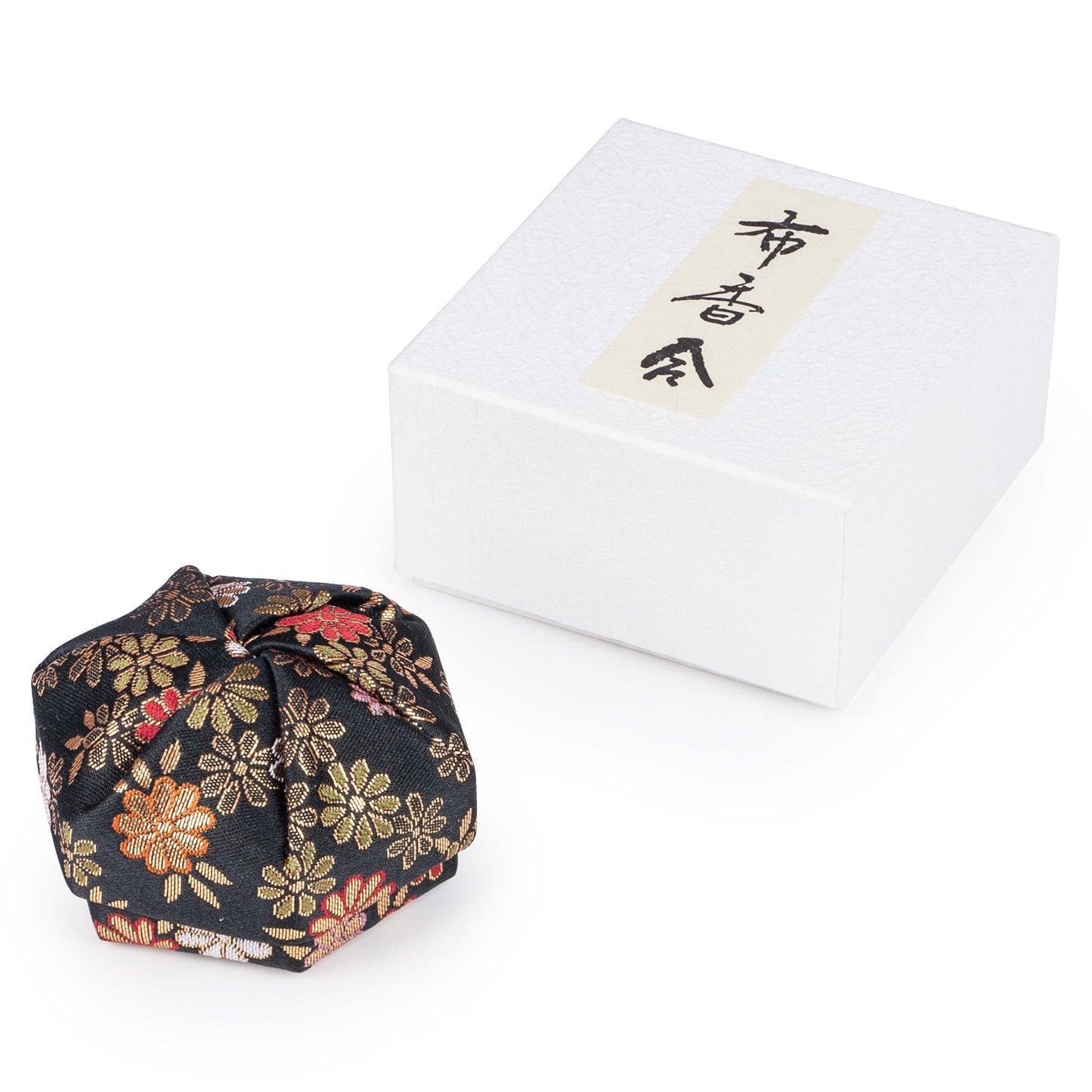 Black Floral Traditional Japanese Jewellery Box