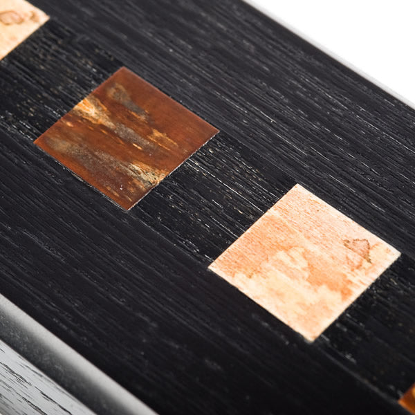 Black Square Handmade Japanese Pen Box