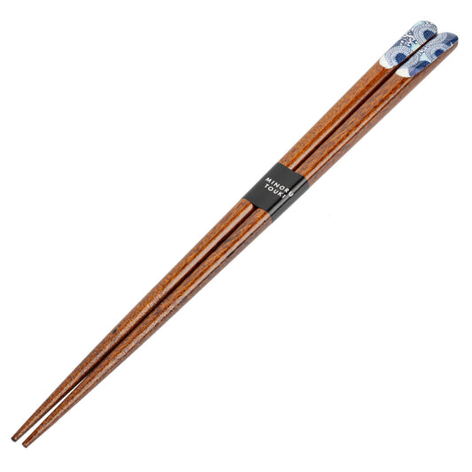 Blue Chrysanthemum Premium Japanese Chopsticks
