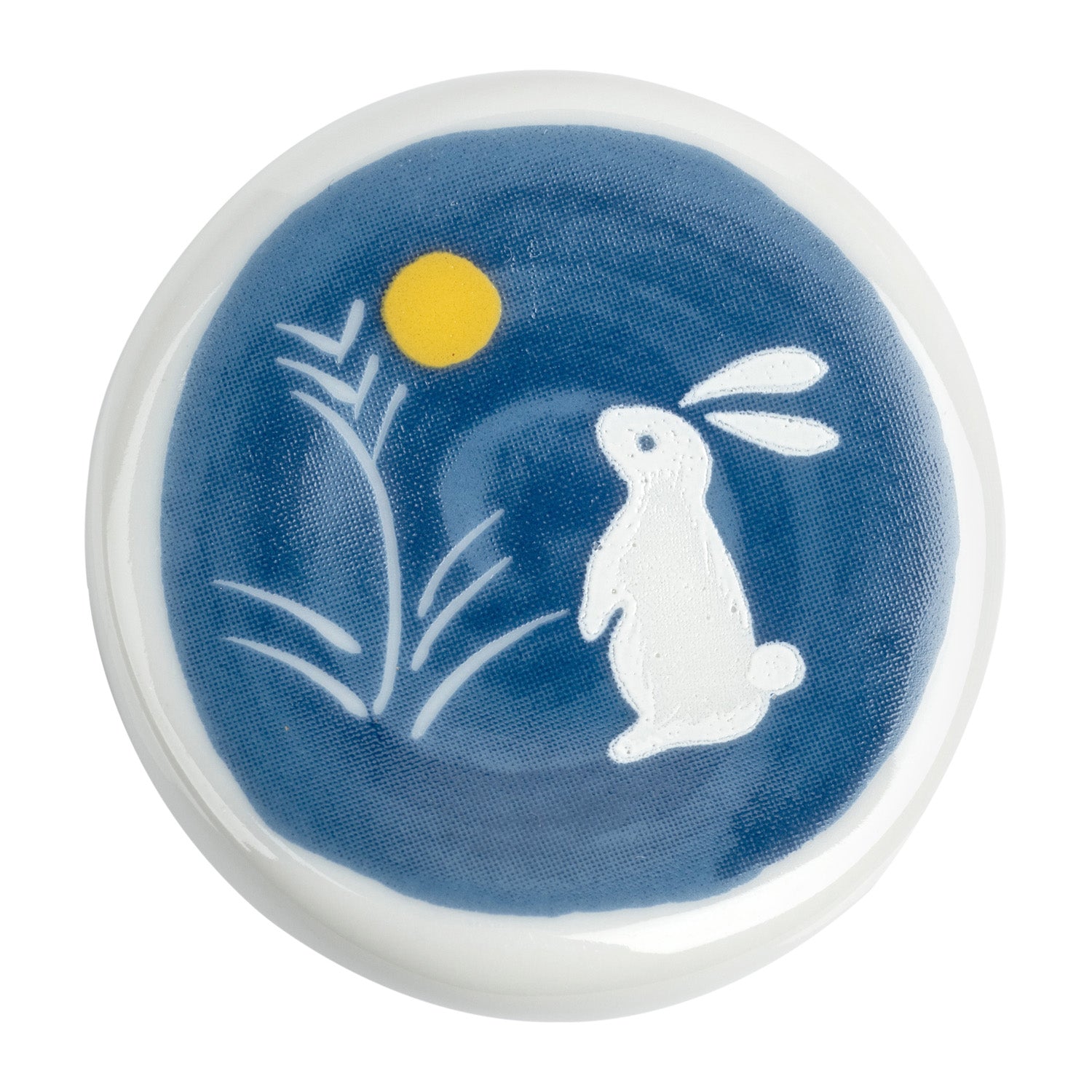Blue Rabbit Japanese Chopstick Rest top