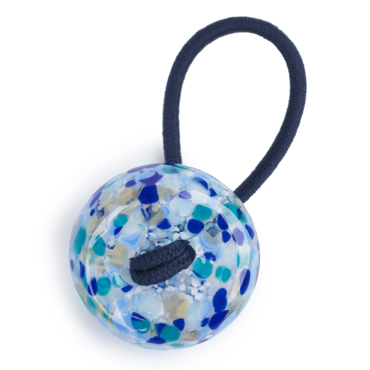 Blueberry Handmade Glass Japanese Hair Bobble