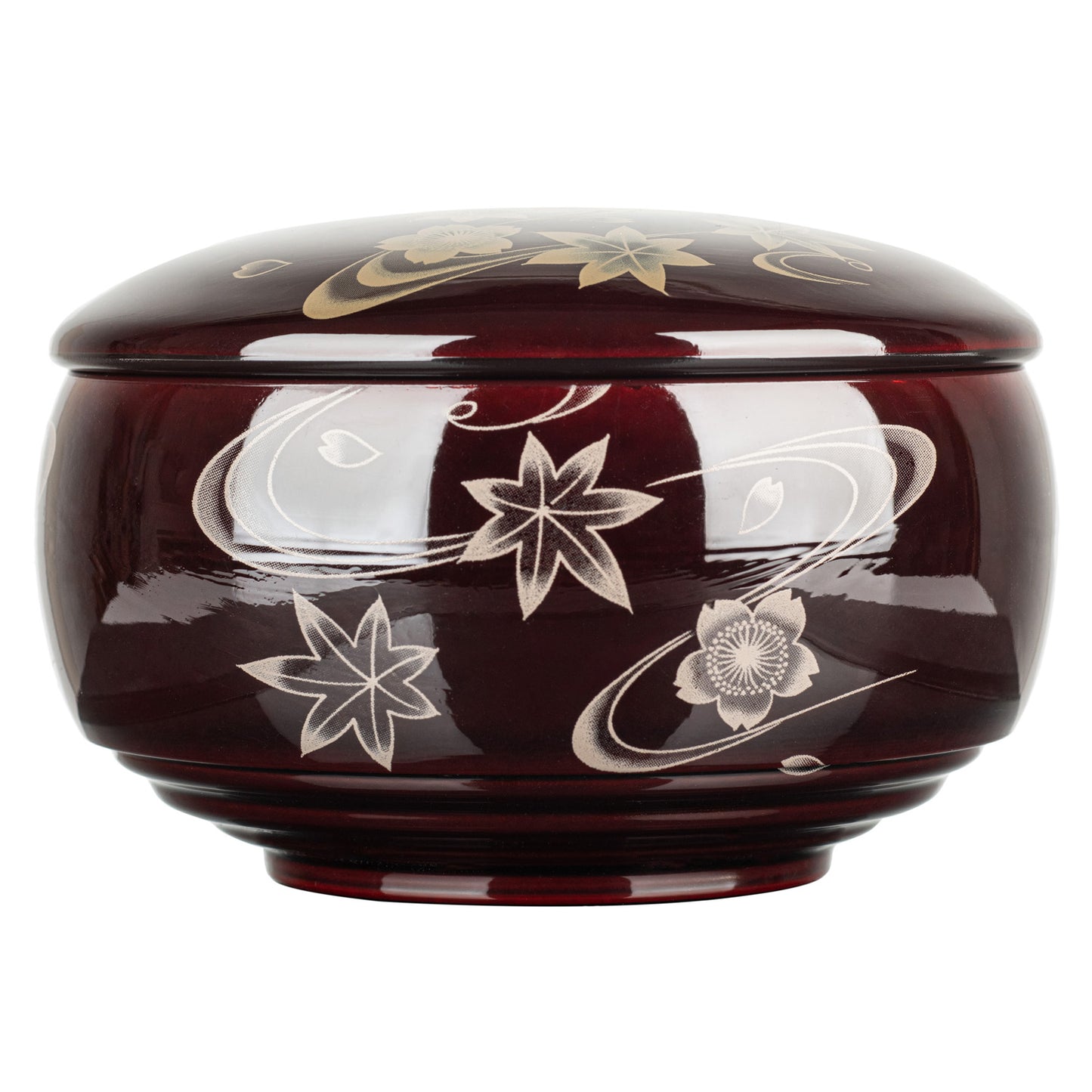 Cherry and Maple Small Japanese Lacquer Box side