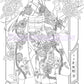 Chizuru Chan Japanese Manga Kimono Colouring Pack example page 3