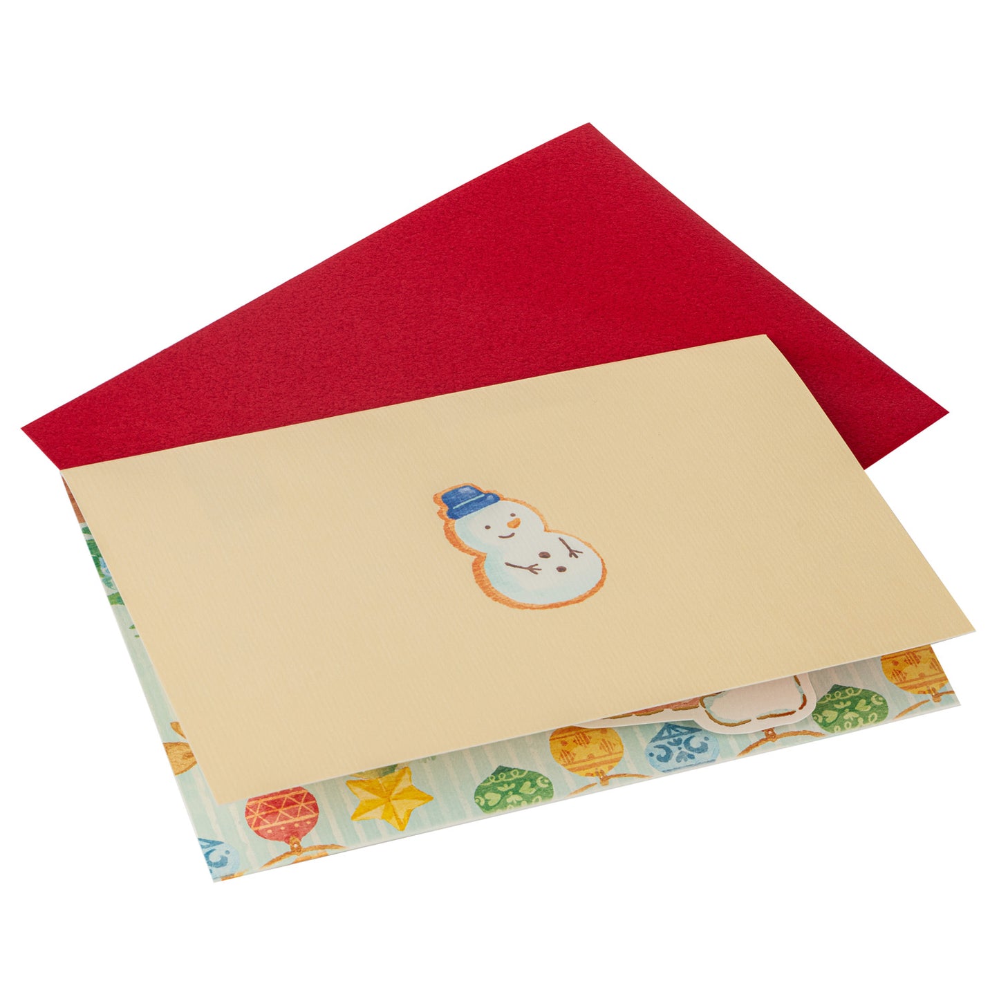 Christmas Cake Pop Up Japanese Christmas Card back
