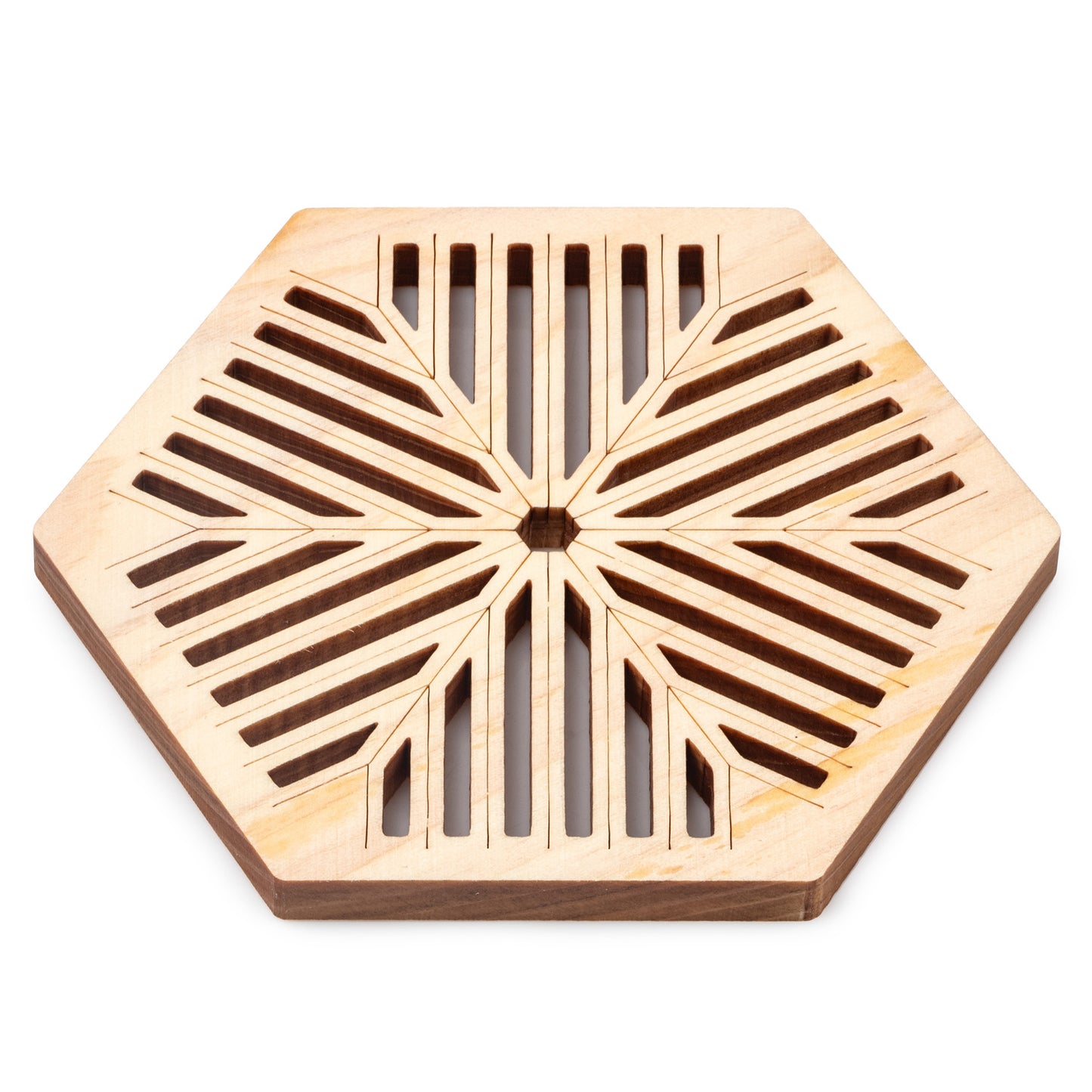 Crystal Natural Wood Premium Japanese Coaster