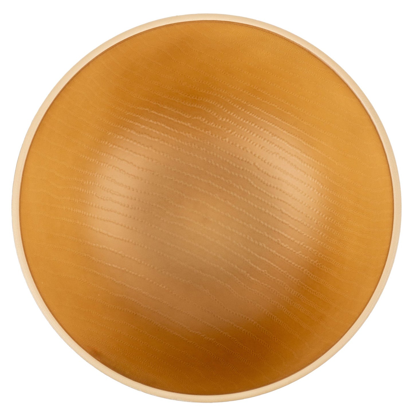 Earth Brown Japanese Lacquer Bowl top