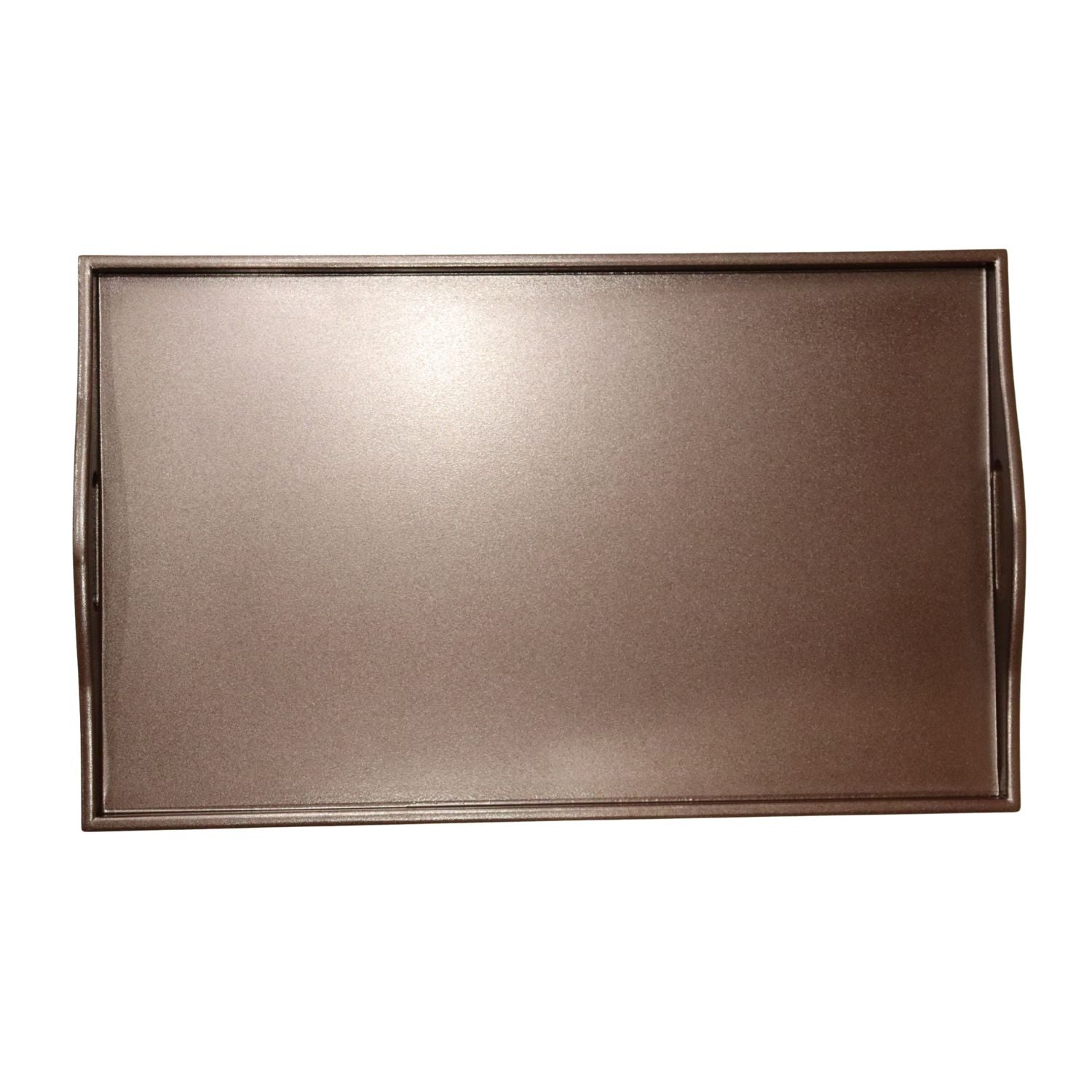 Extra Large Dark Brown Japanese Wooden Tray top