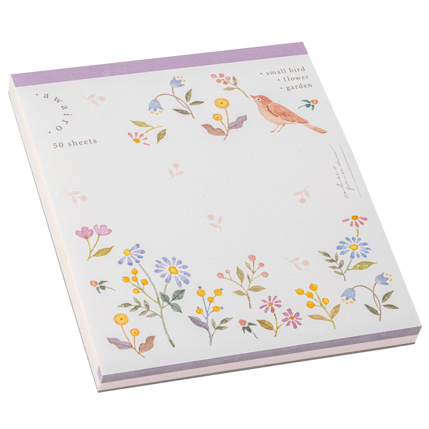 Floral Japanese Memo Pad