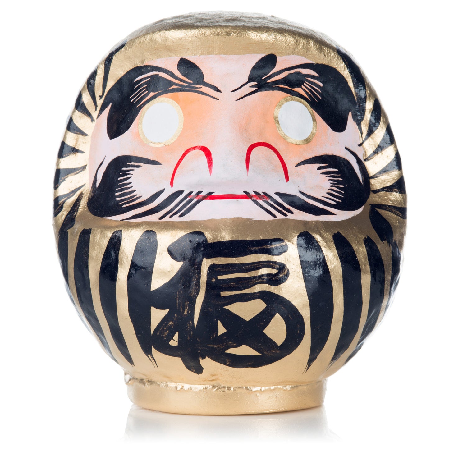 Gold Japanese Daruma Doll Lucky God