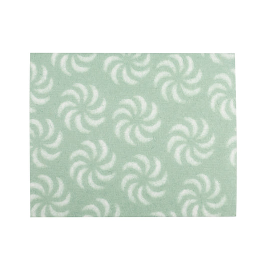 Green Echizen Washi Japanese Gift Tag