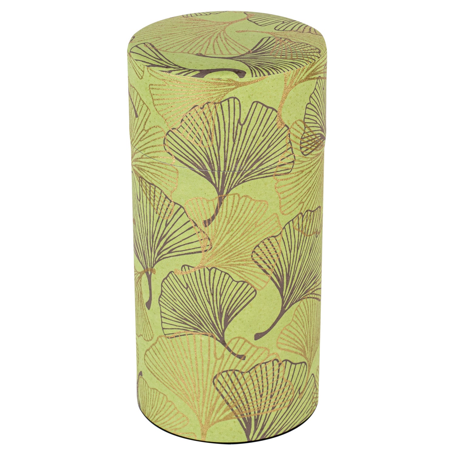Green Ginkgo Premium Japanese Tea Caddy