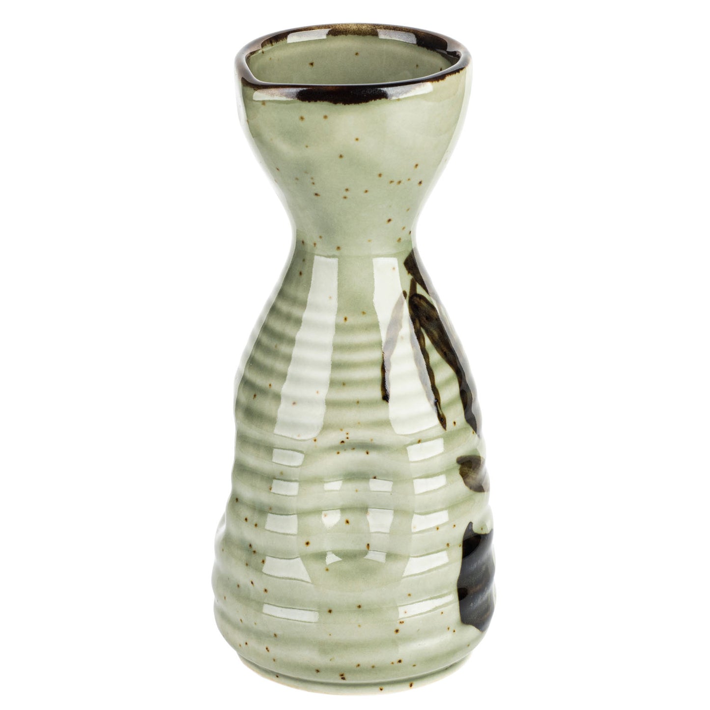 Grey Sasa Traditional Japanese Sake Jug