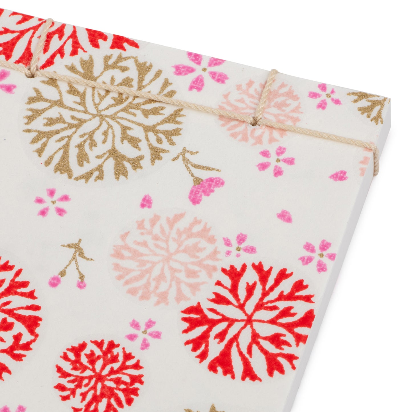 Hana Kessho Yuzen Mini Japanese Memo Pad detail