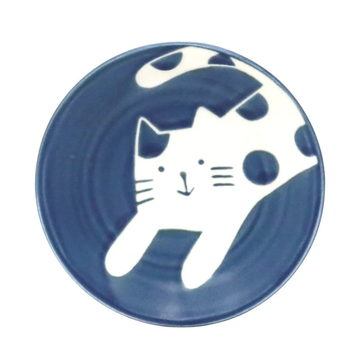 Gokigen Happy Cat Japanese Small Plate