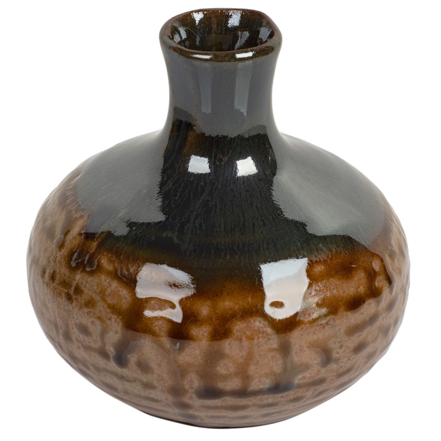 Irabo Khaki Japanese Mini Vase