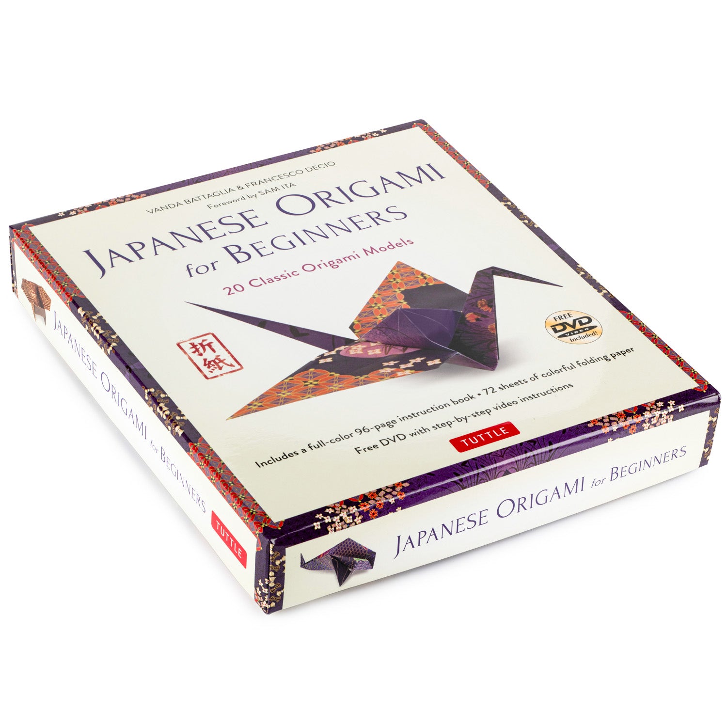Japanese Origami for Beginners Kit side