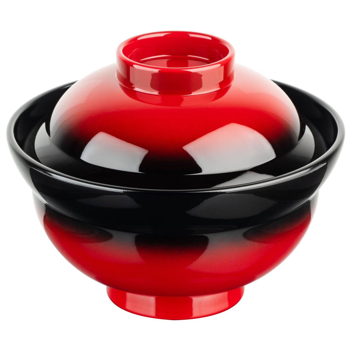 Kagami Large Japanese Lacquer Bowl and Lid