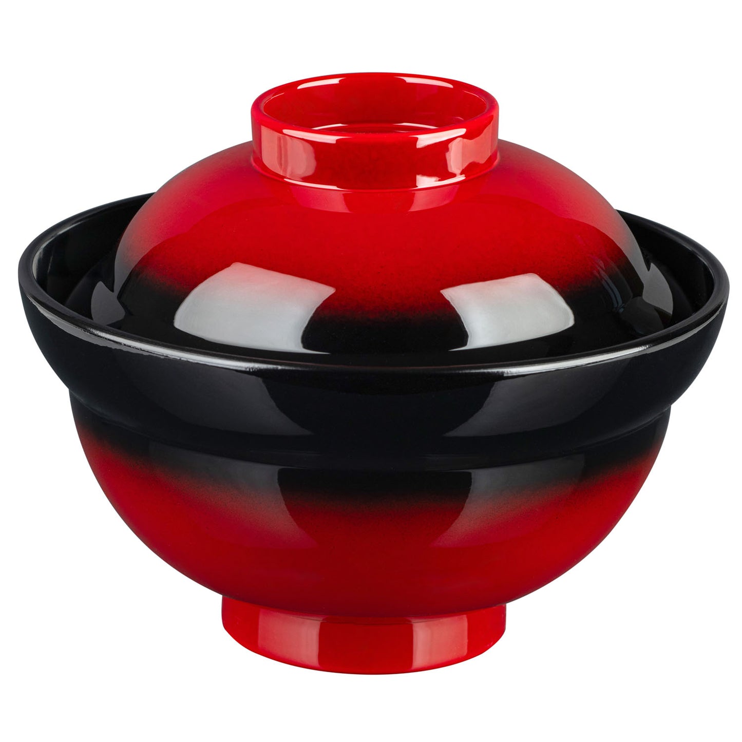 Kagami Large Japanese Lacquer Bowl and Lid