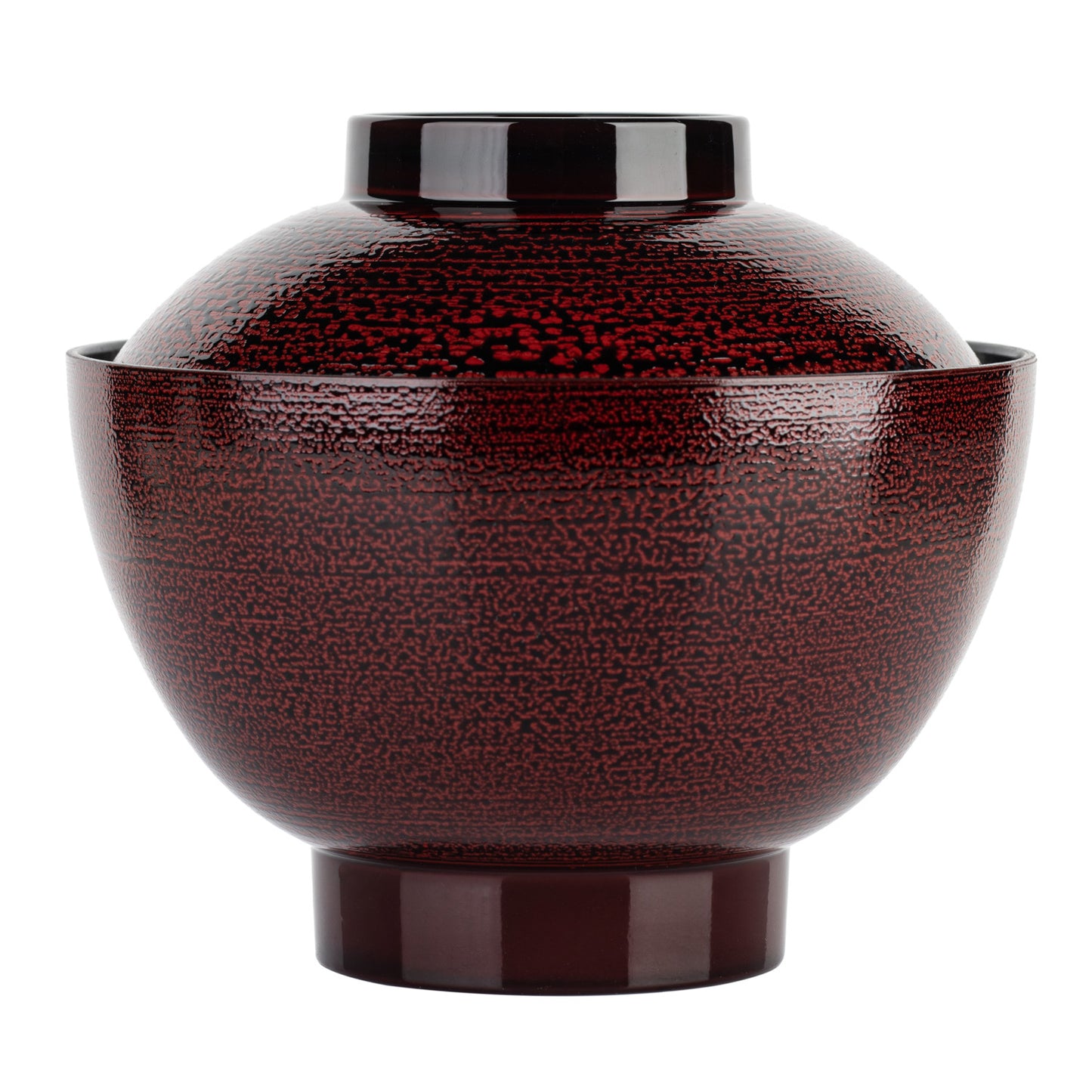 Kai Japanese Lacquer Bowl and Lid side