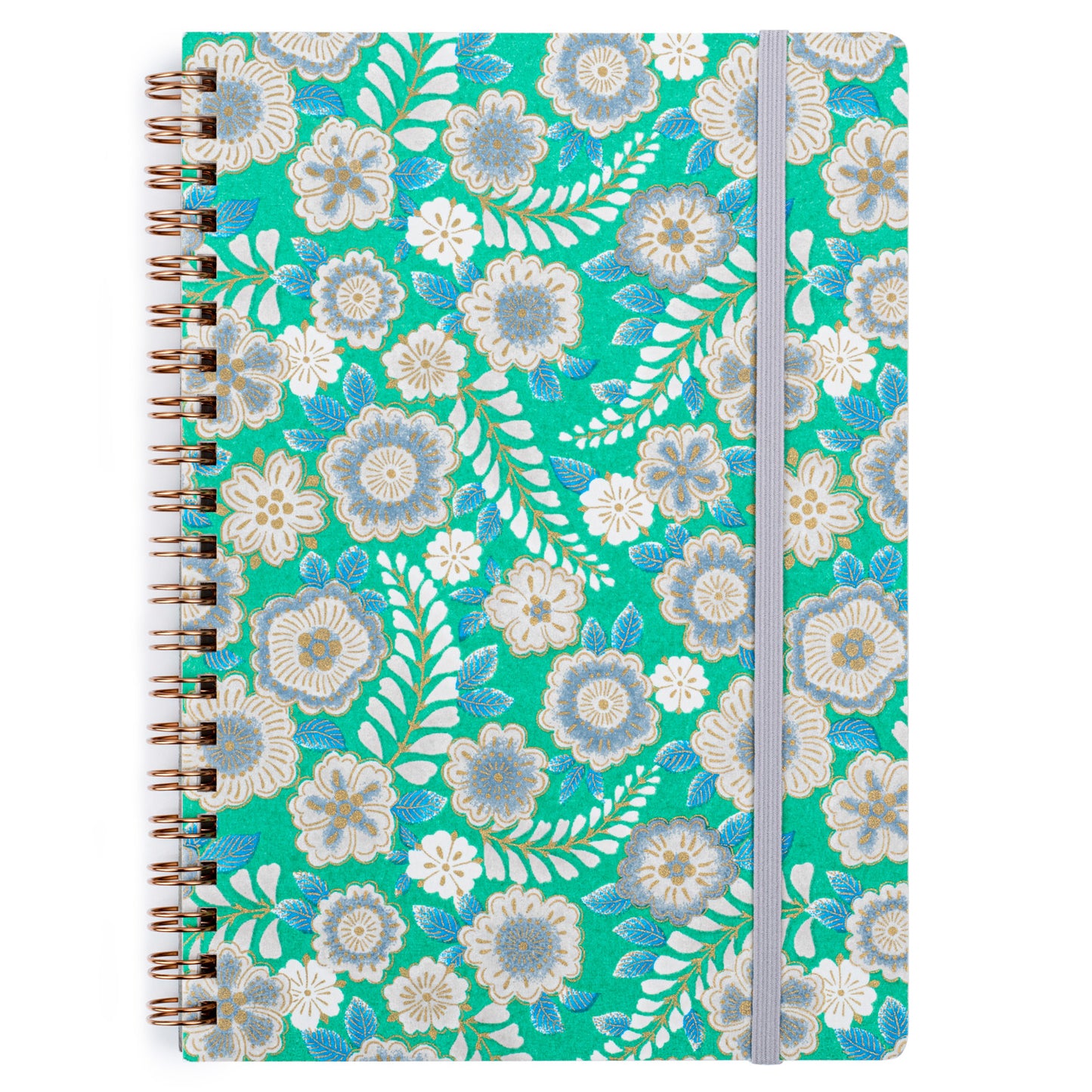 Kairakuen Garden Yuzen Washi Japanese Notebook top