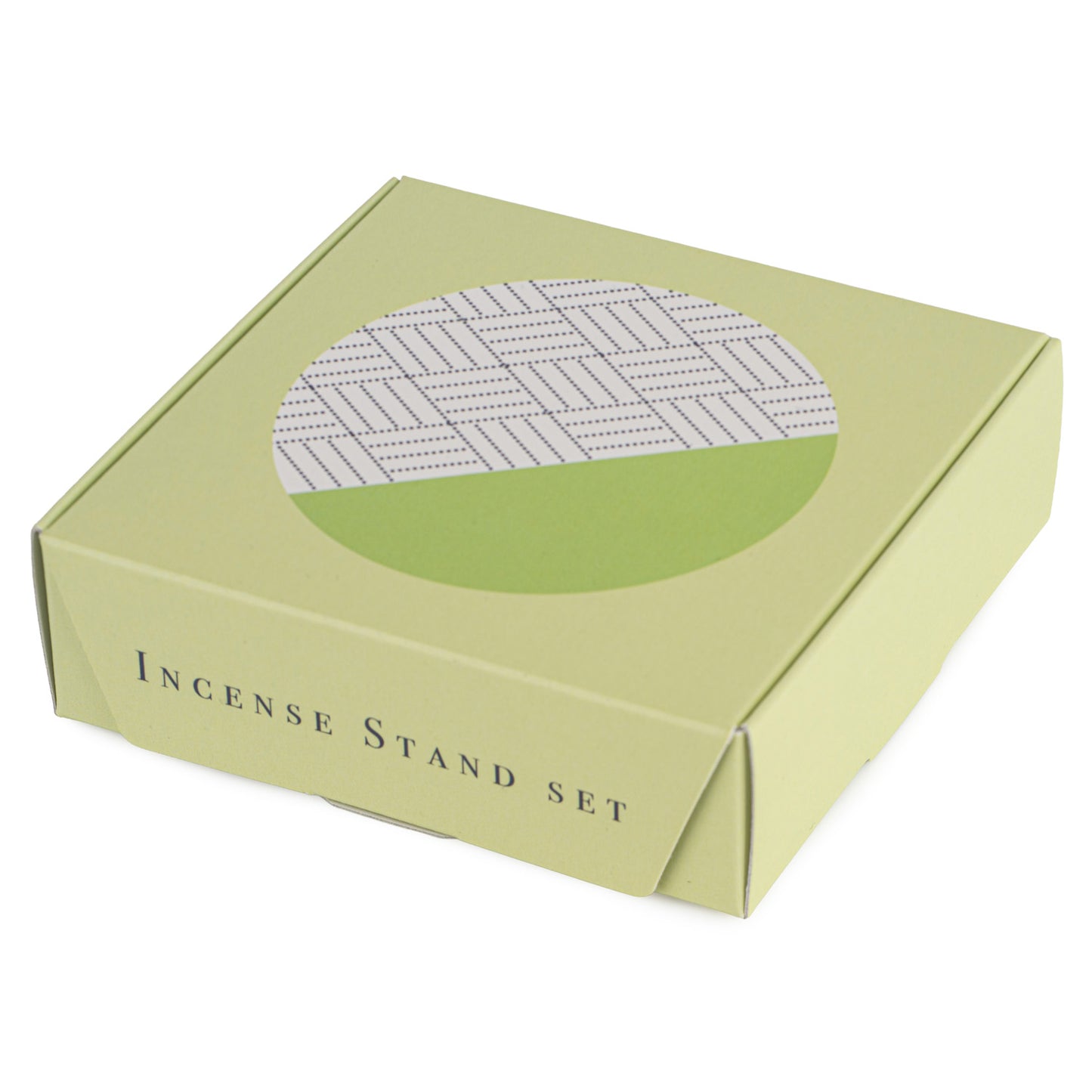Komon Diamond Japanese Incense Holder Set gift box