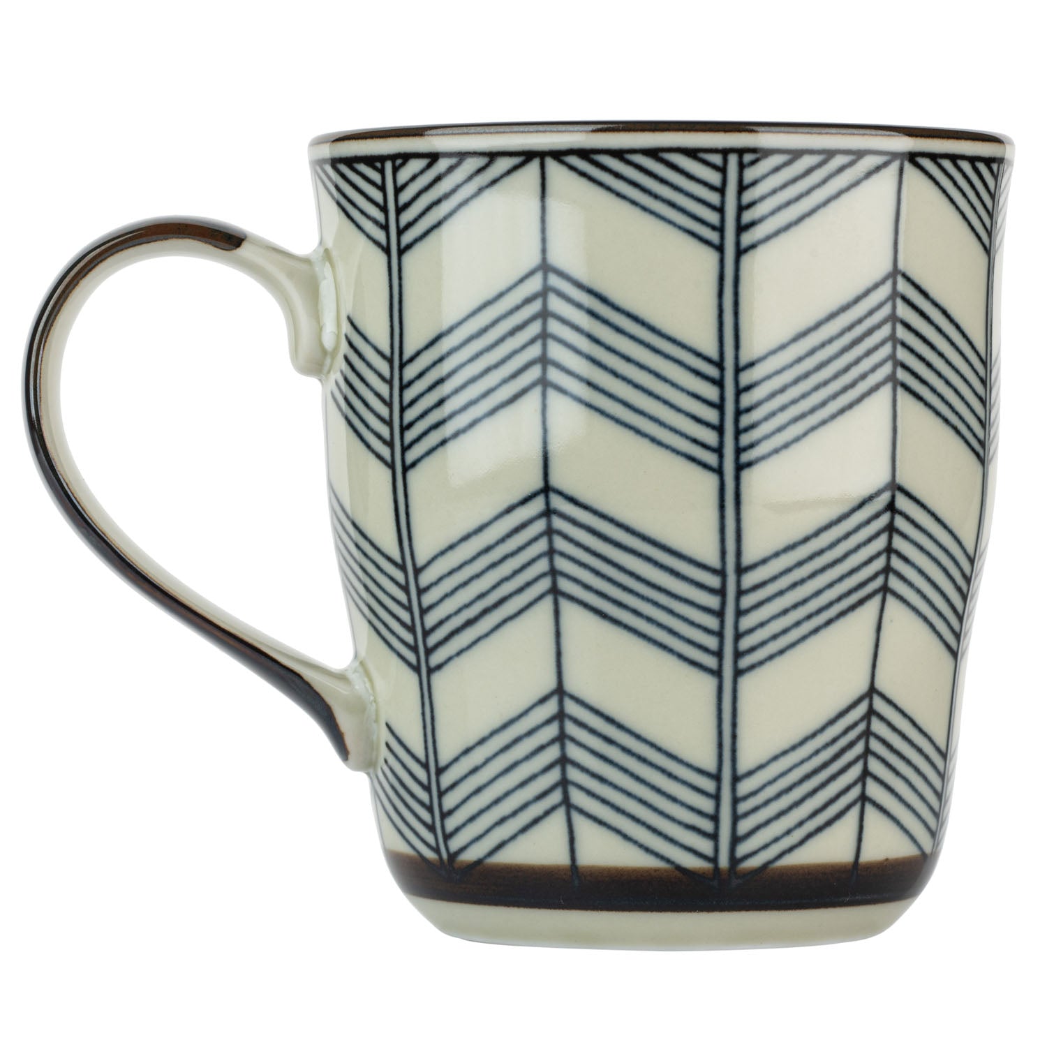 Kozome Yabane Japanese Tea Mug side