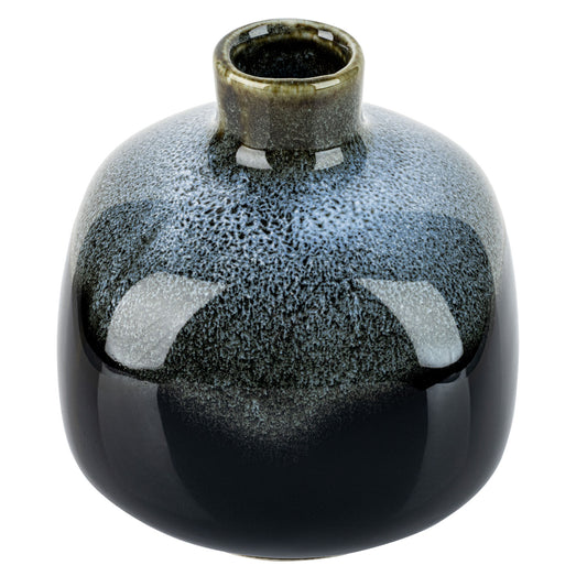 Kuro Oribe Japanese Mini Vase