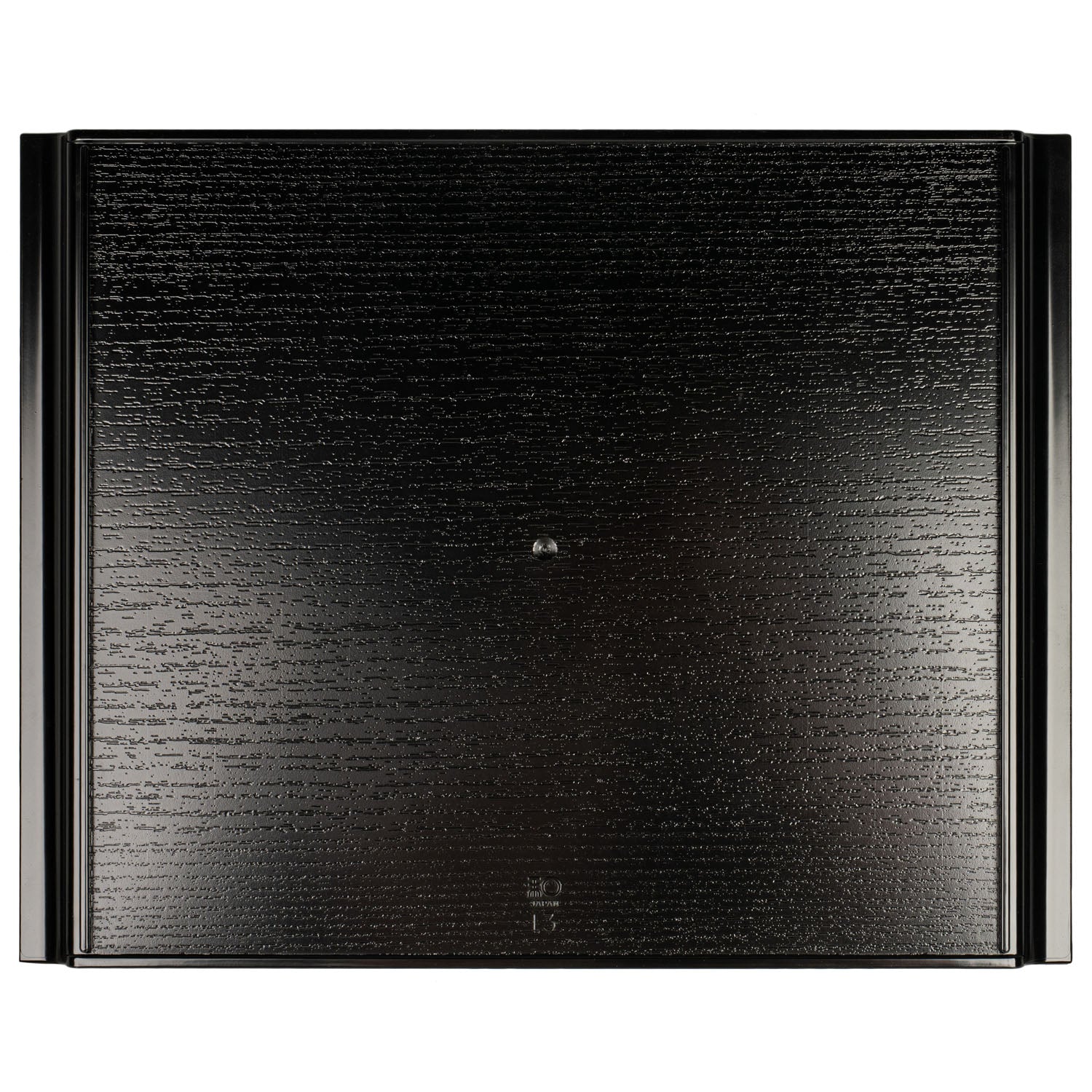 Large Brown Wood Effect Japanese Tray back