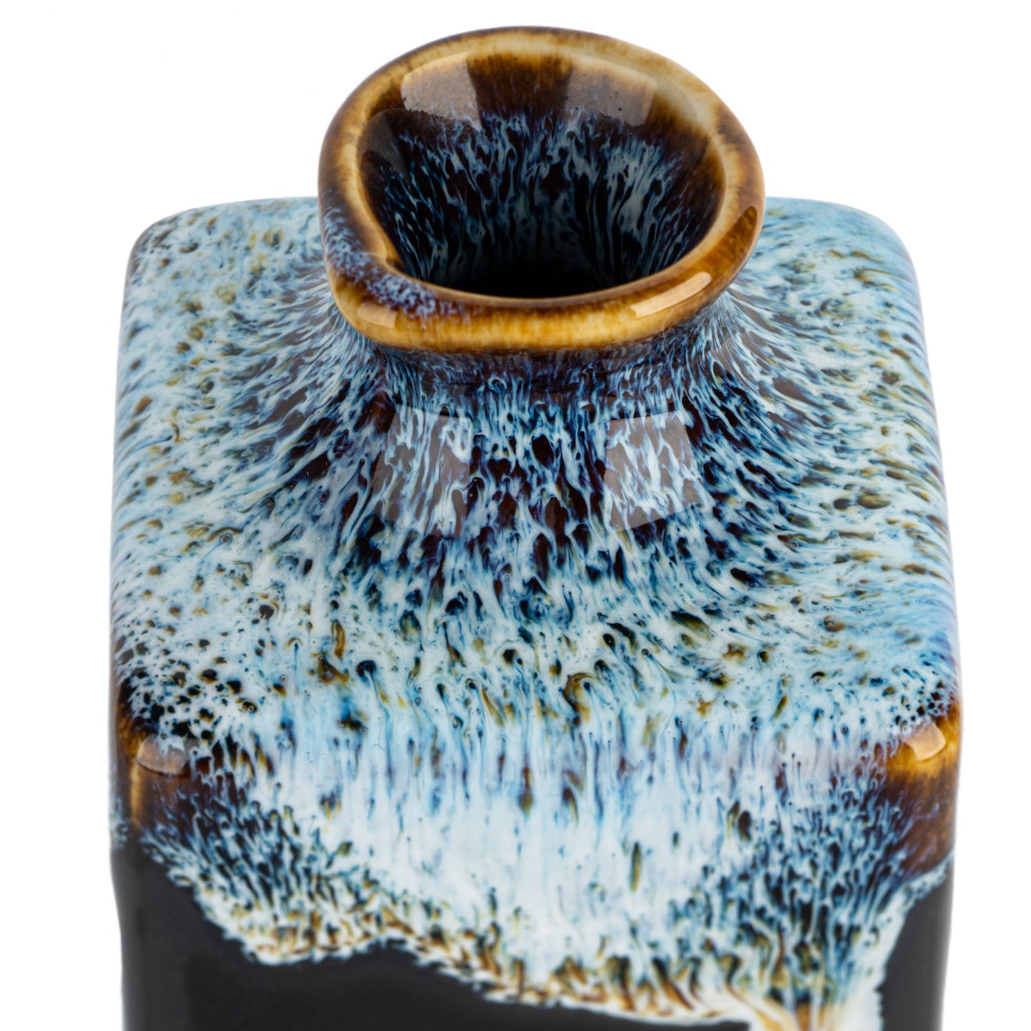 Large Premium Okinawa Japanese Sake Pot detail