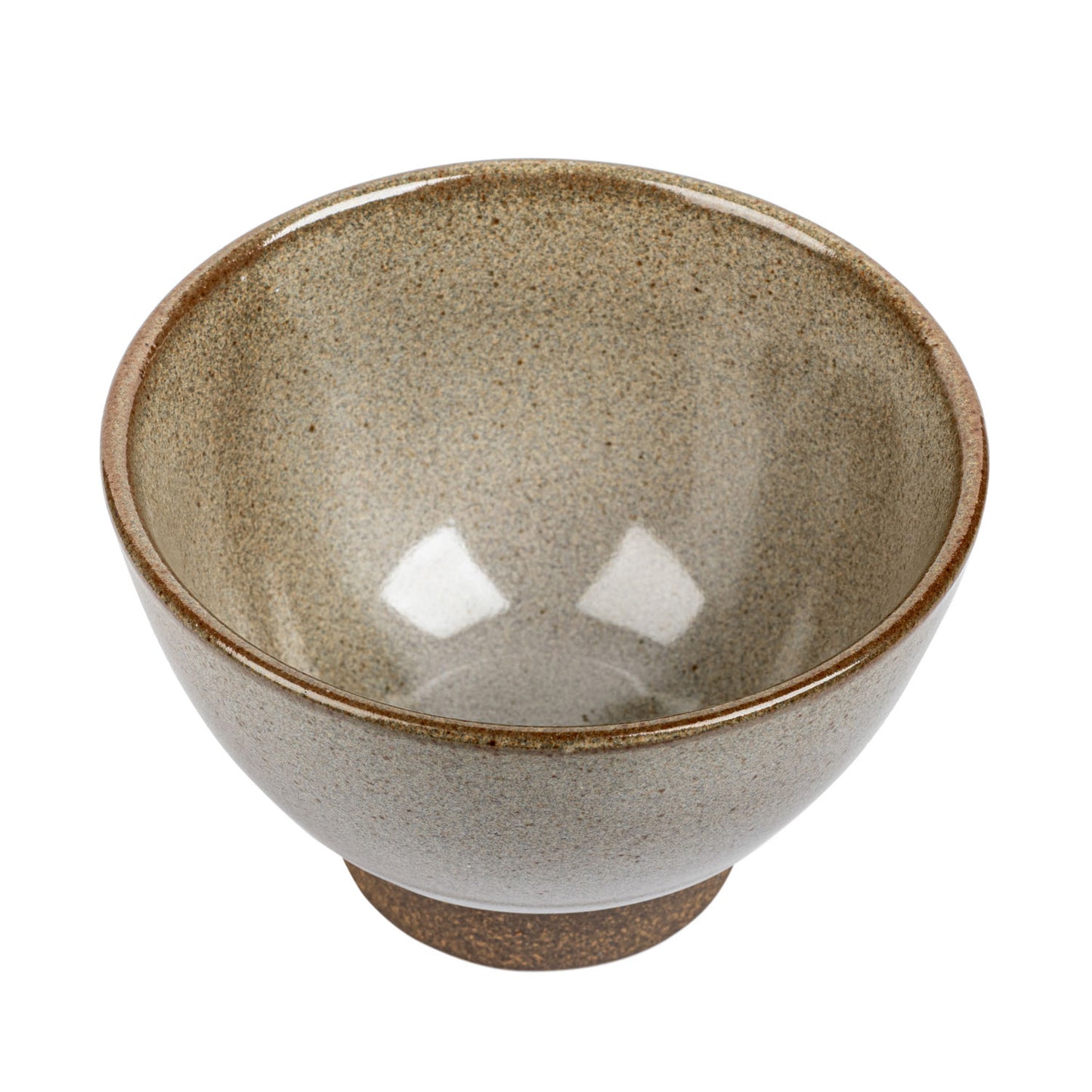 Light Grey Eureka Japanese Small Bowl open