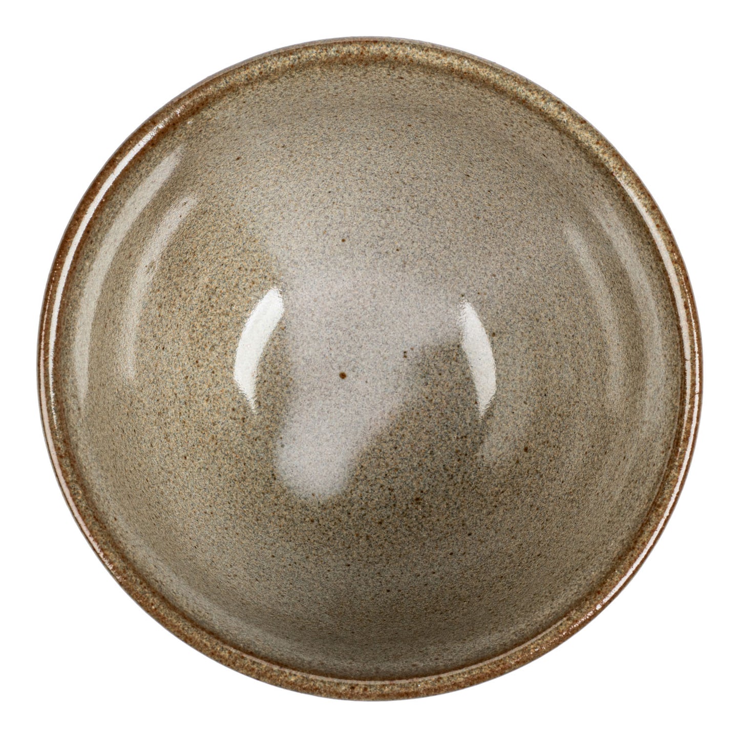Light Grey Eureka Japanese Small Bowl top