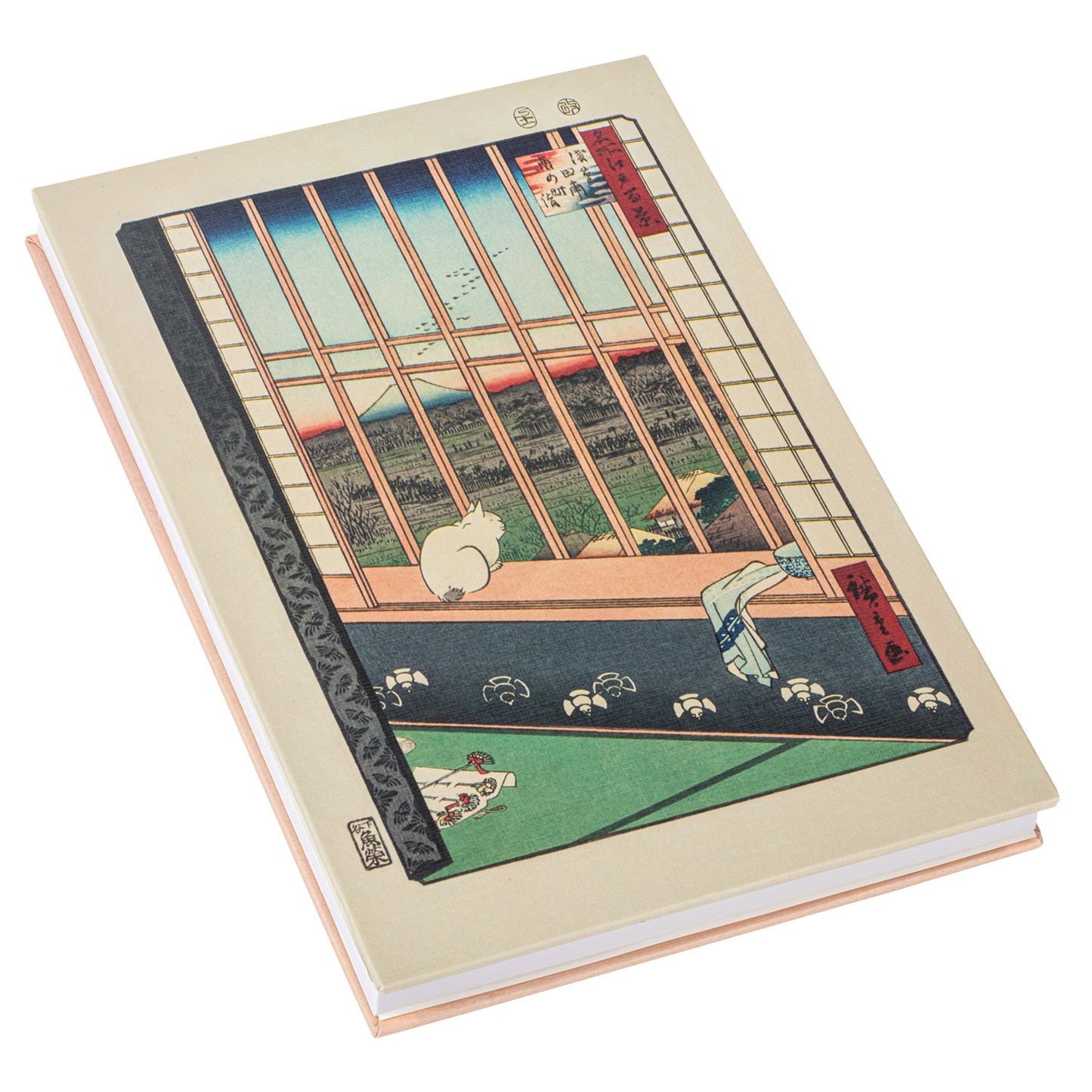 Lucky Cat Japanese Stamp Book without strap