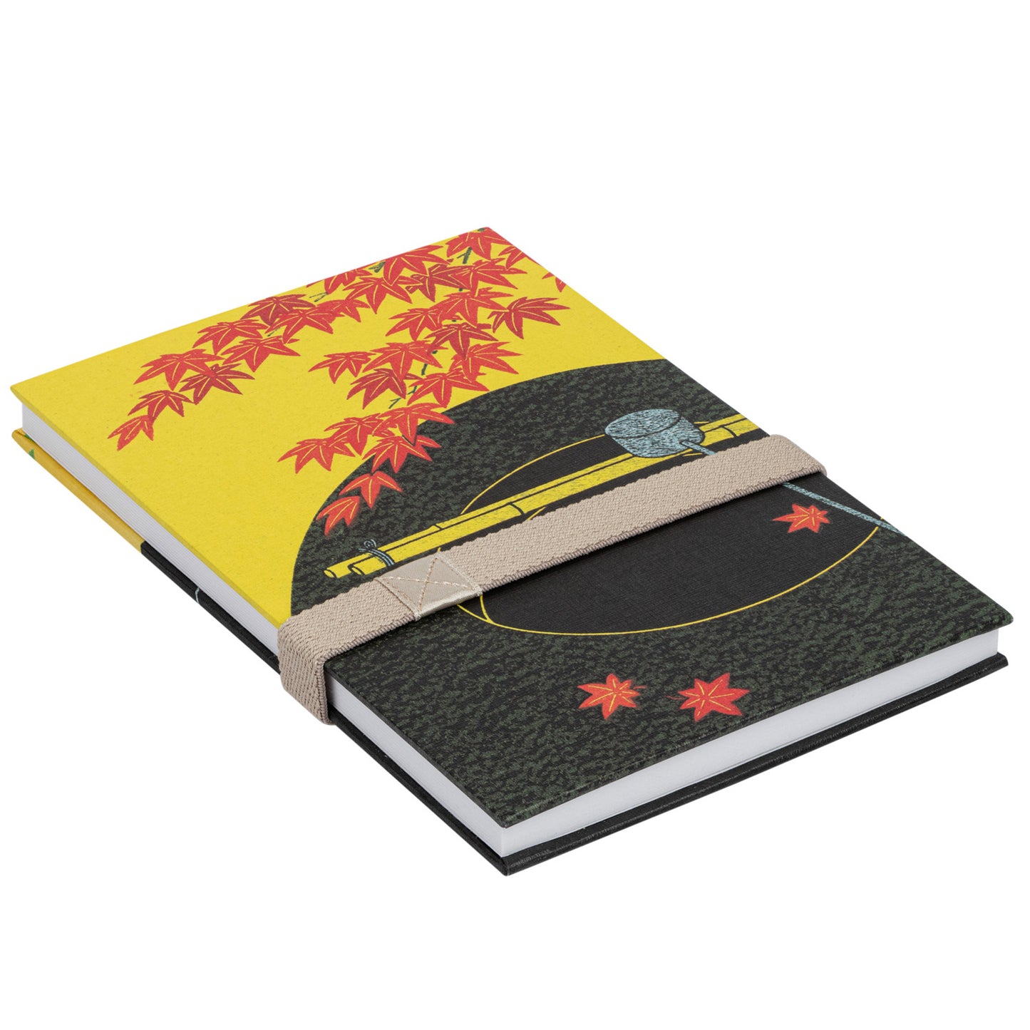 Maple and Cherry Blossom Japanese Stamp Book