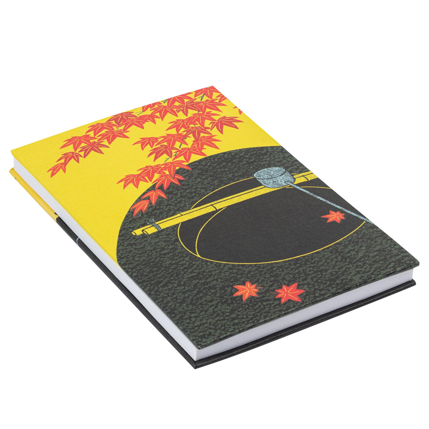 Maple and Cherry Blossom Japanese Stamp Book without strap