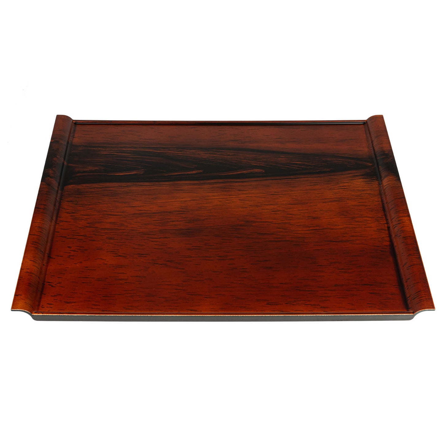 Medium Brown Wood Effect Japanese Tray