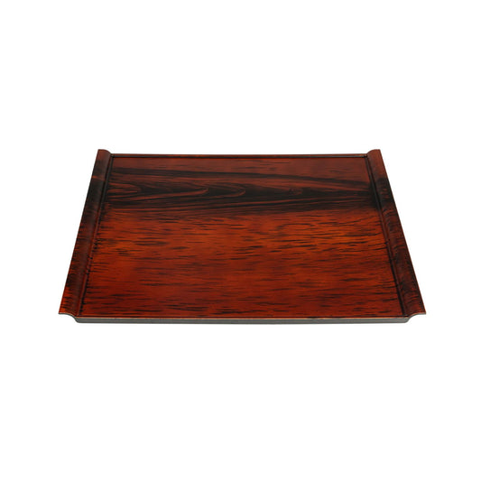 Medium Brown Wood Effect Japanese Tray