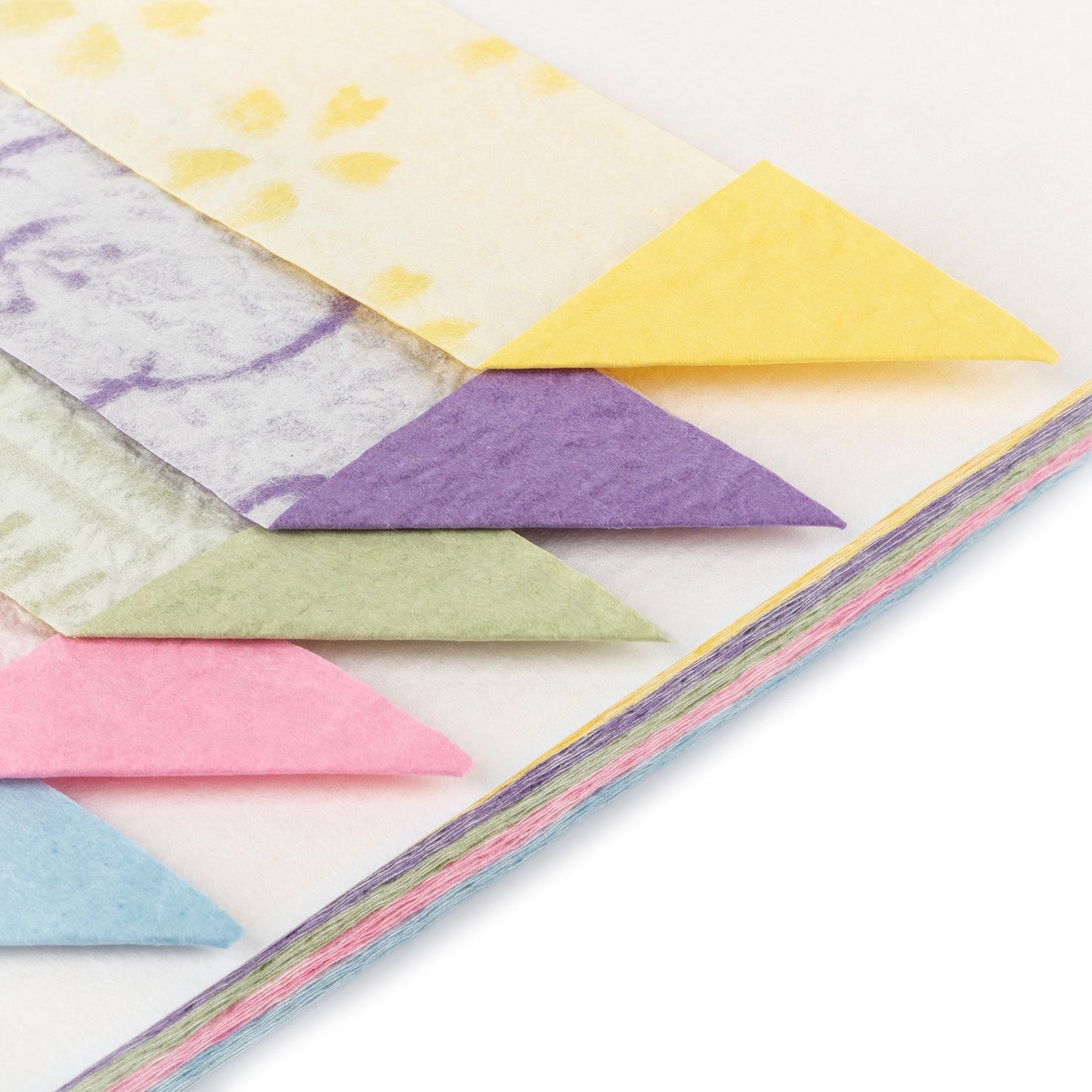 Medium Mixed Pack Echizen Japanese Origami Paper detail