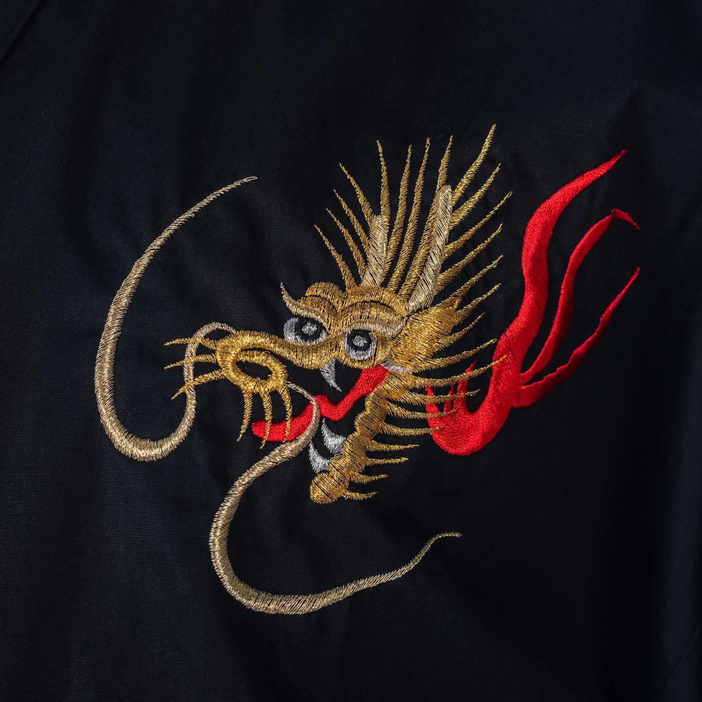 Mens Black Dragon Cotton Japanese Kimono design