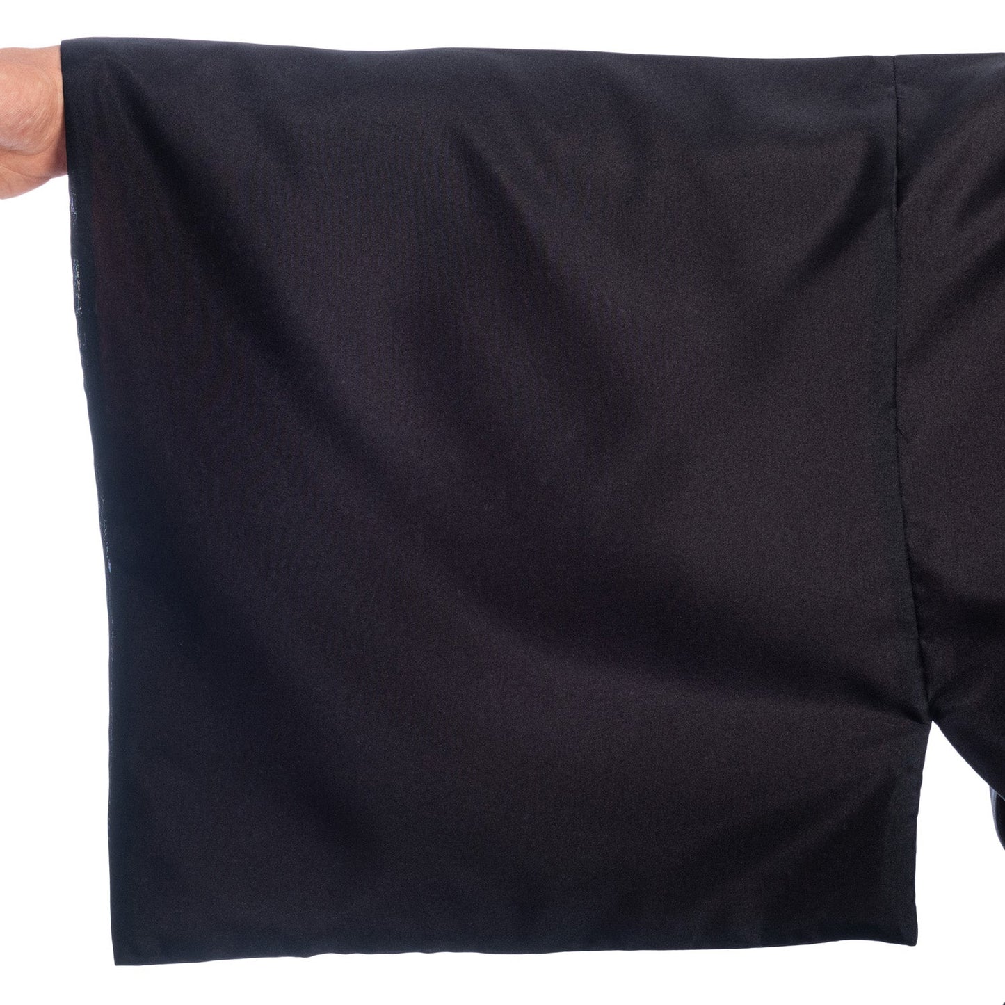 Mens Embroidered Dragon Long Black Japanese Kimono sleeve