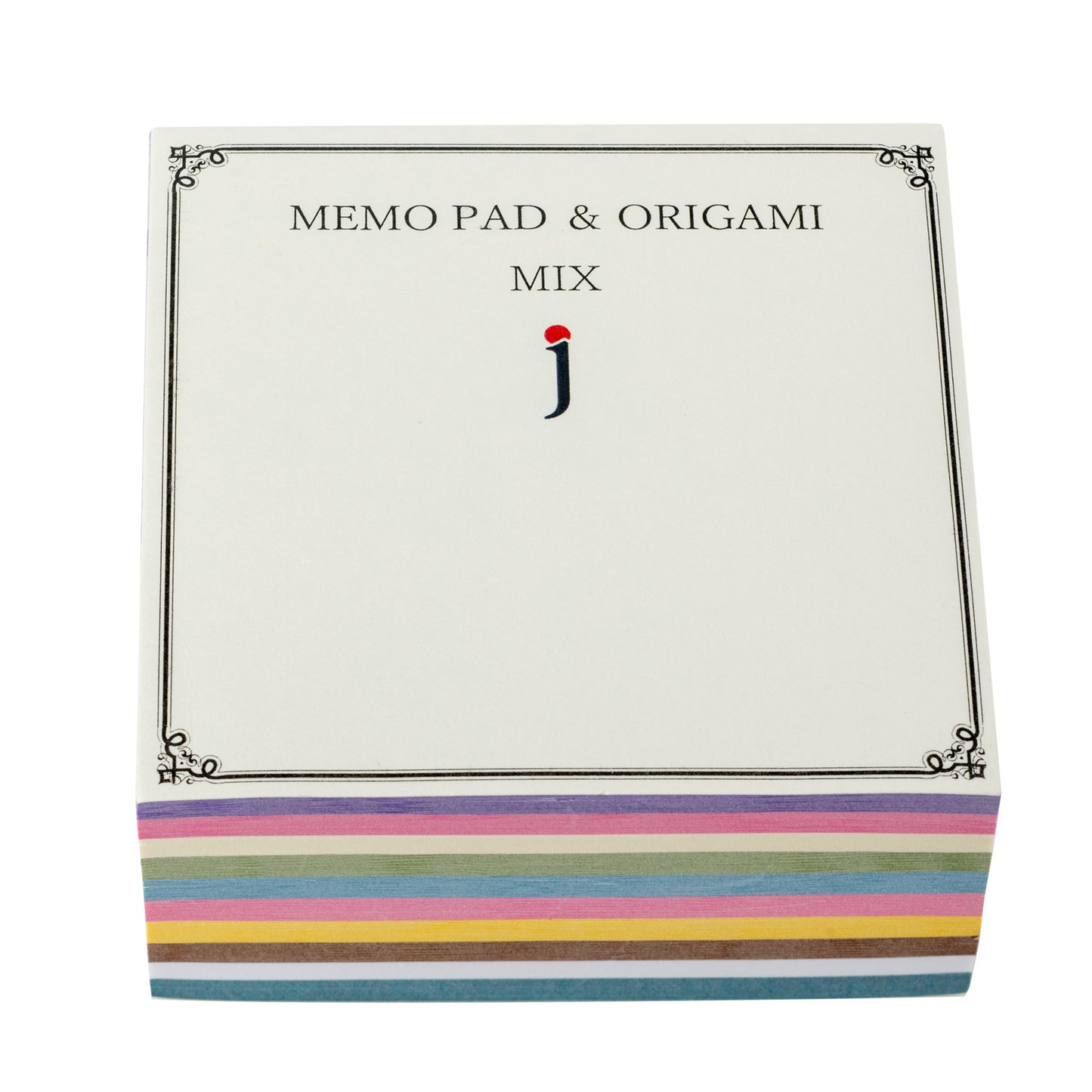 Mixed Colours 300 Sheet Memo Pad Origami Pack