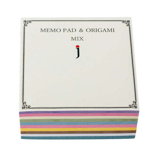 Mixed Colours 300 Sheet Memo Pad Origami Pack