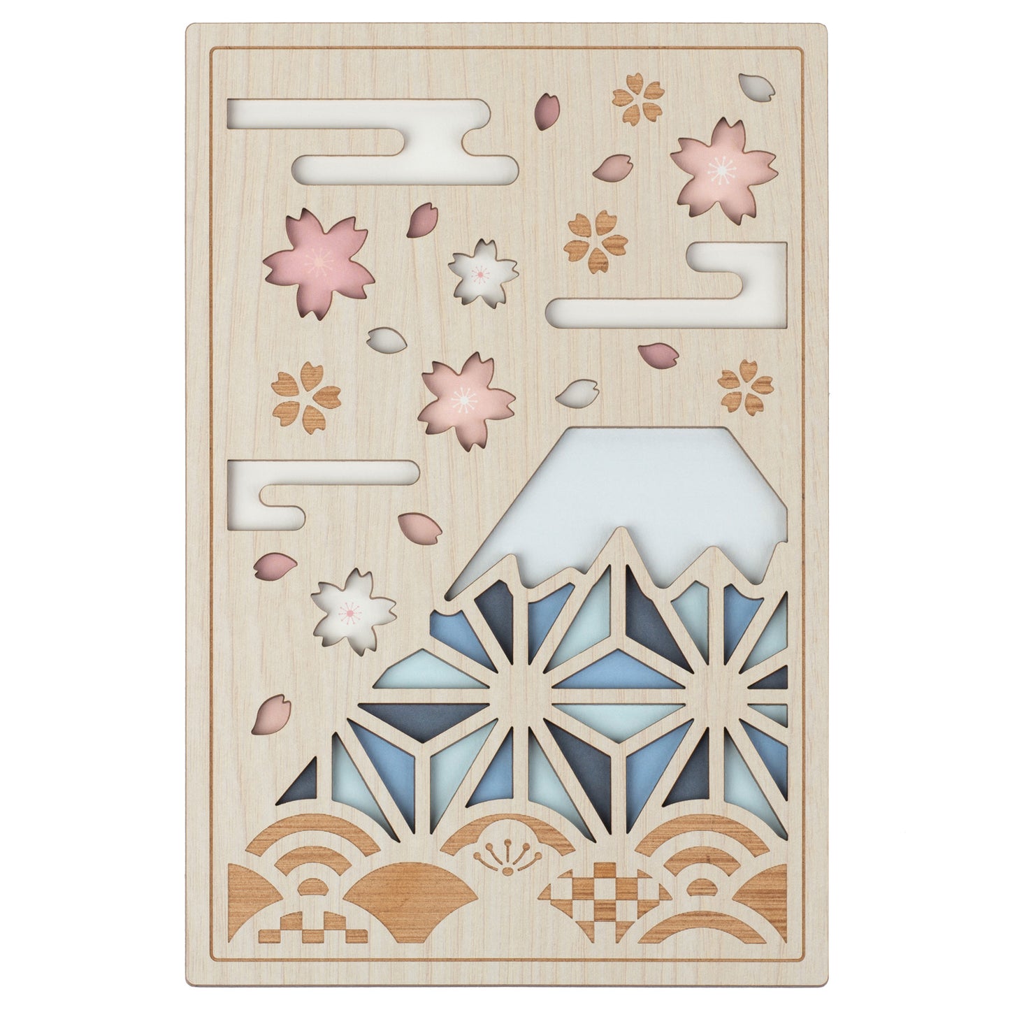 Mount Fuji Wood Premium Japanese Goshuincho