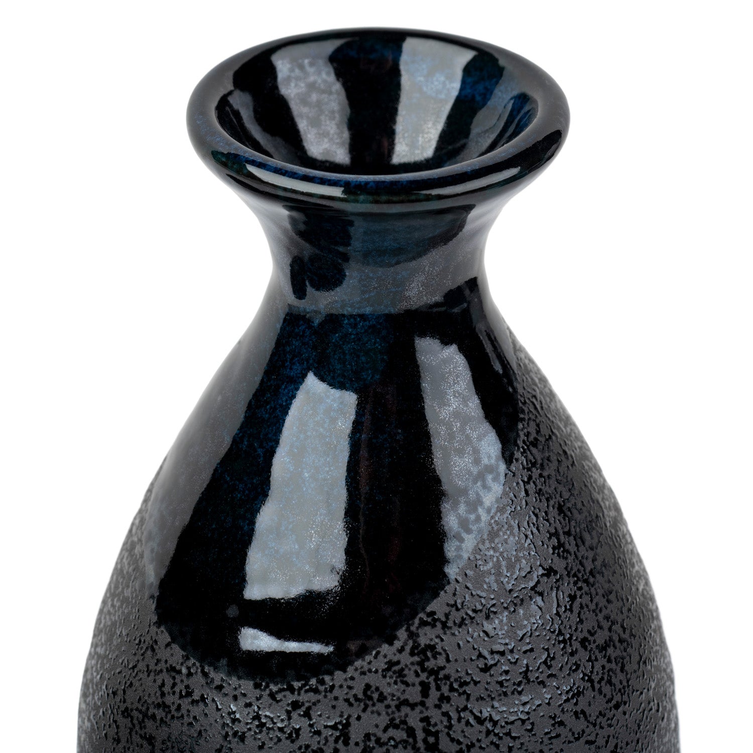 Nagashi Japanese Sake Pot and Cup Gift Set neck