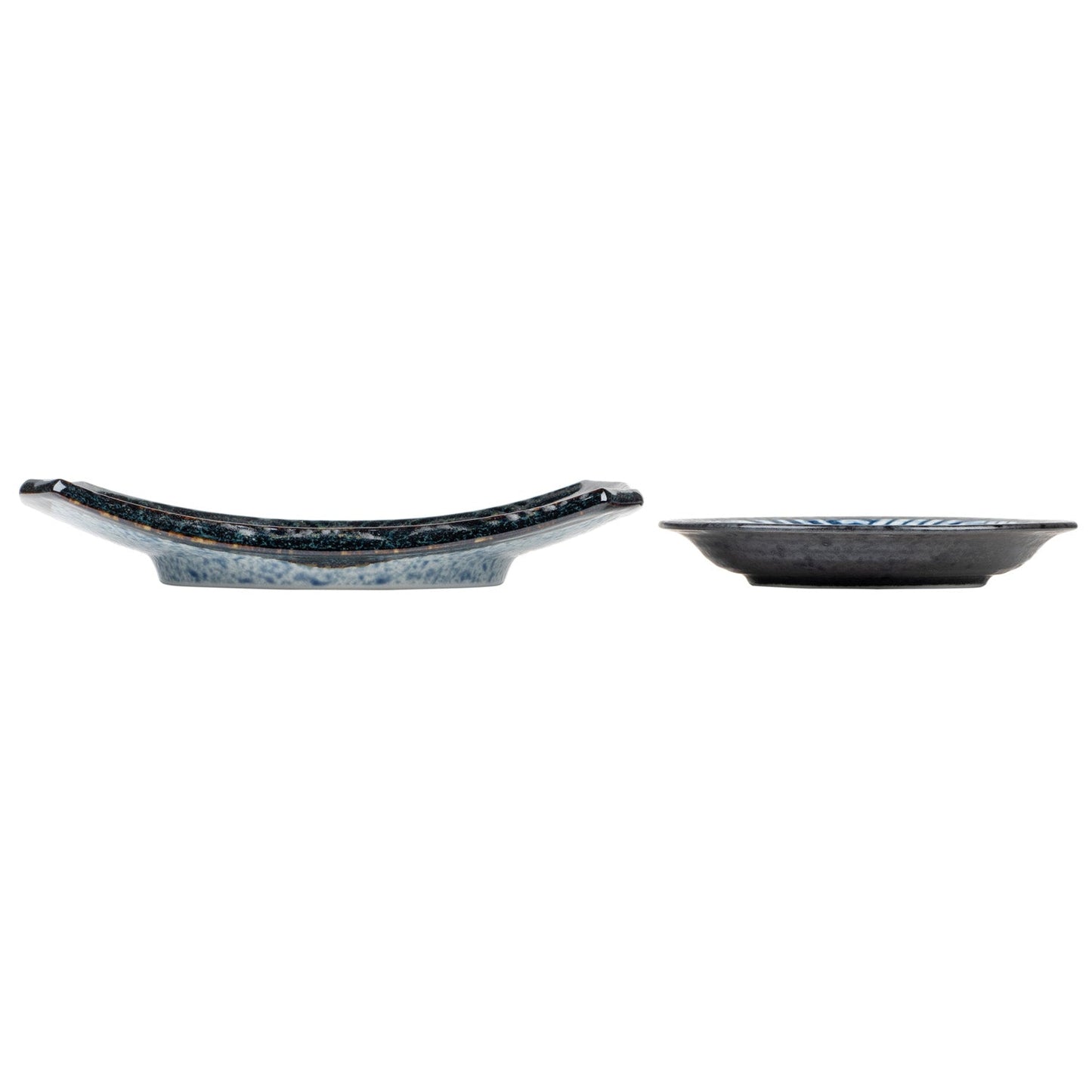 New Seikaha Oblong Japanese Sushi Gift Set side