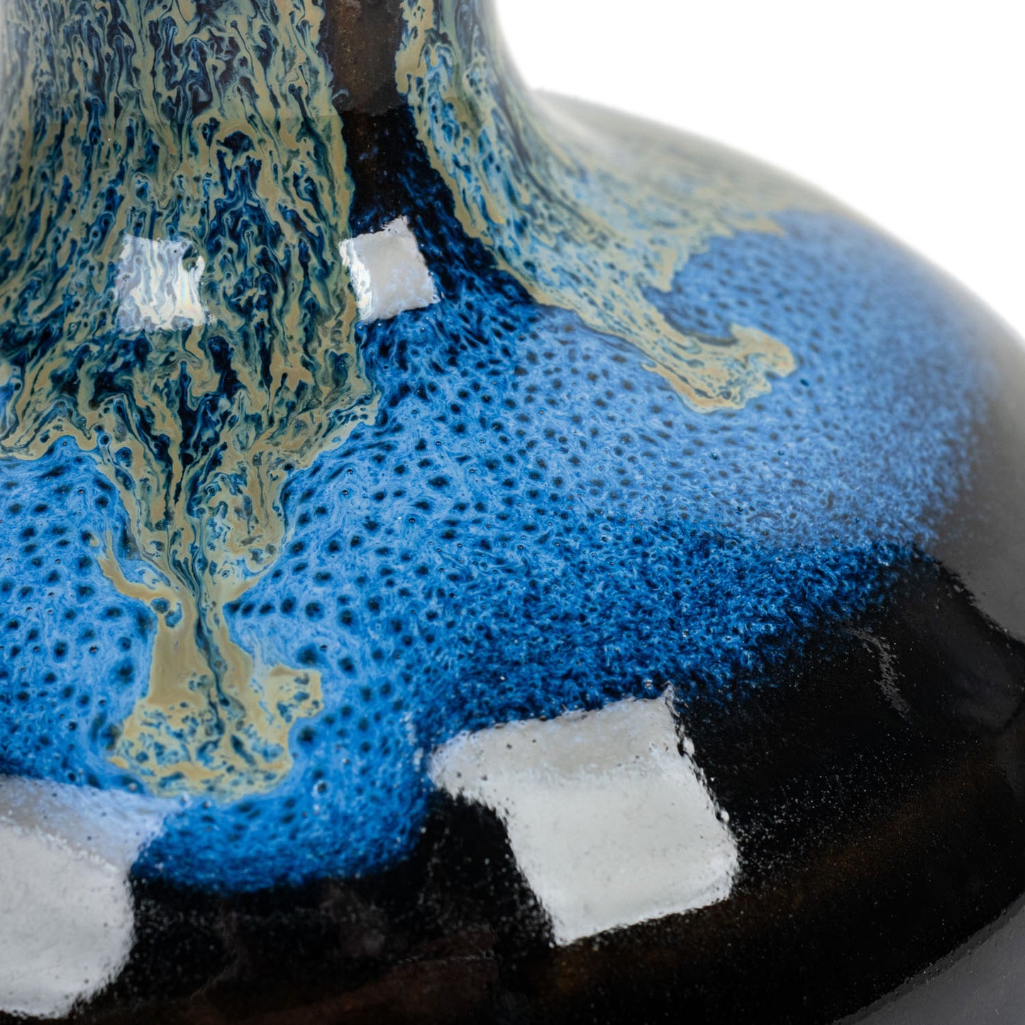 Okinawa Japanese Mini Vase detail