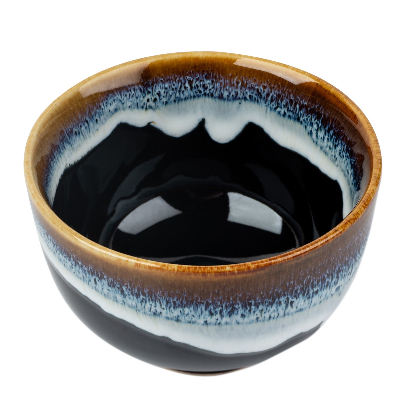 Okinawa Traditional Japanese Tea Cup open