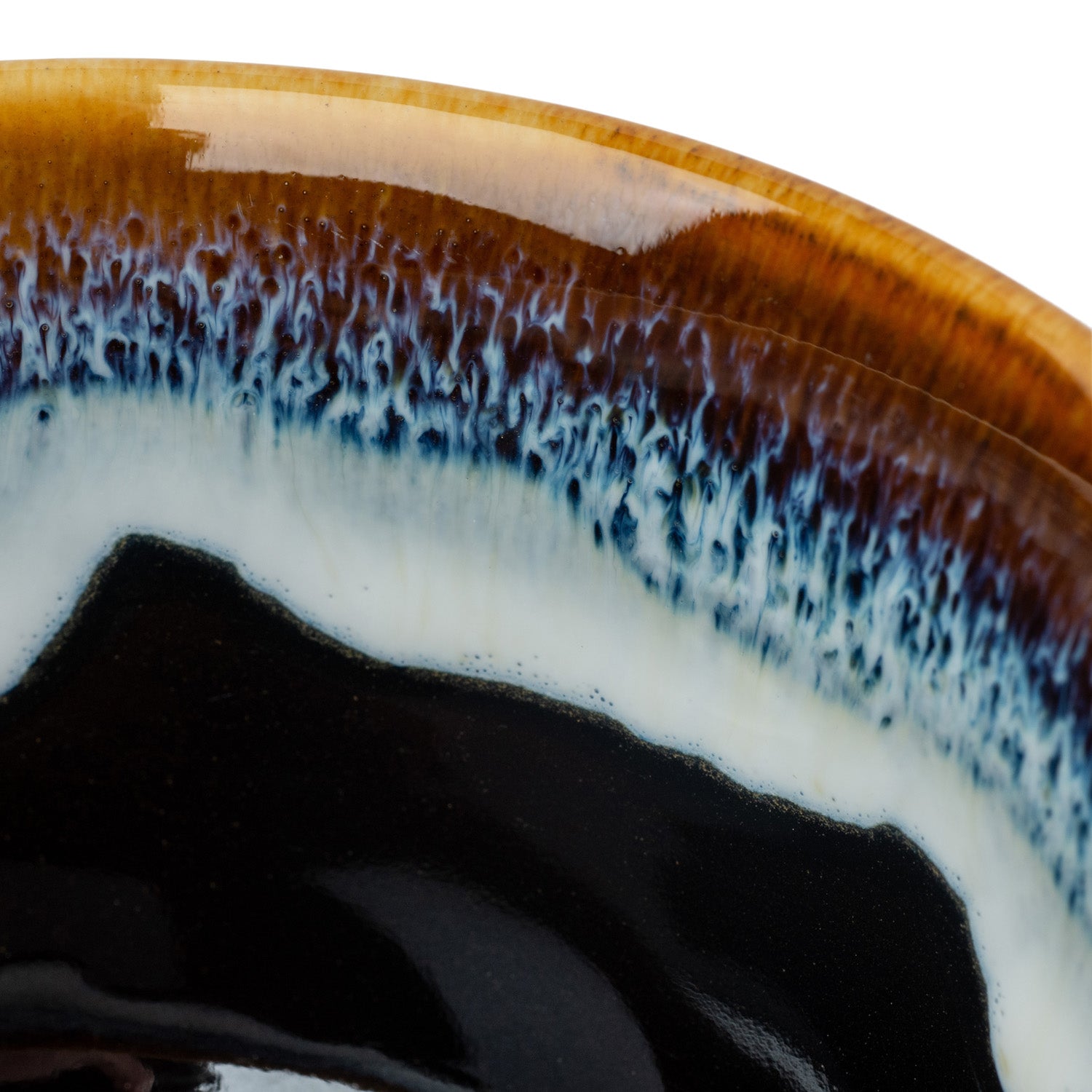 Okinawa Traditional Japanese Tea Cup detail