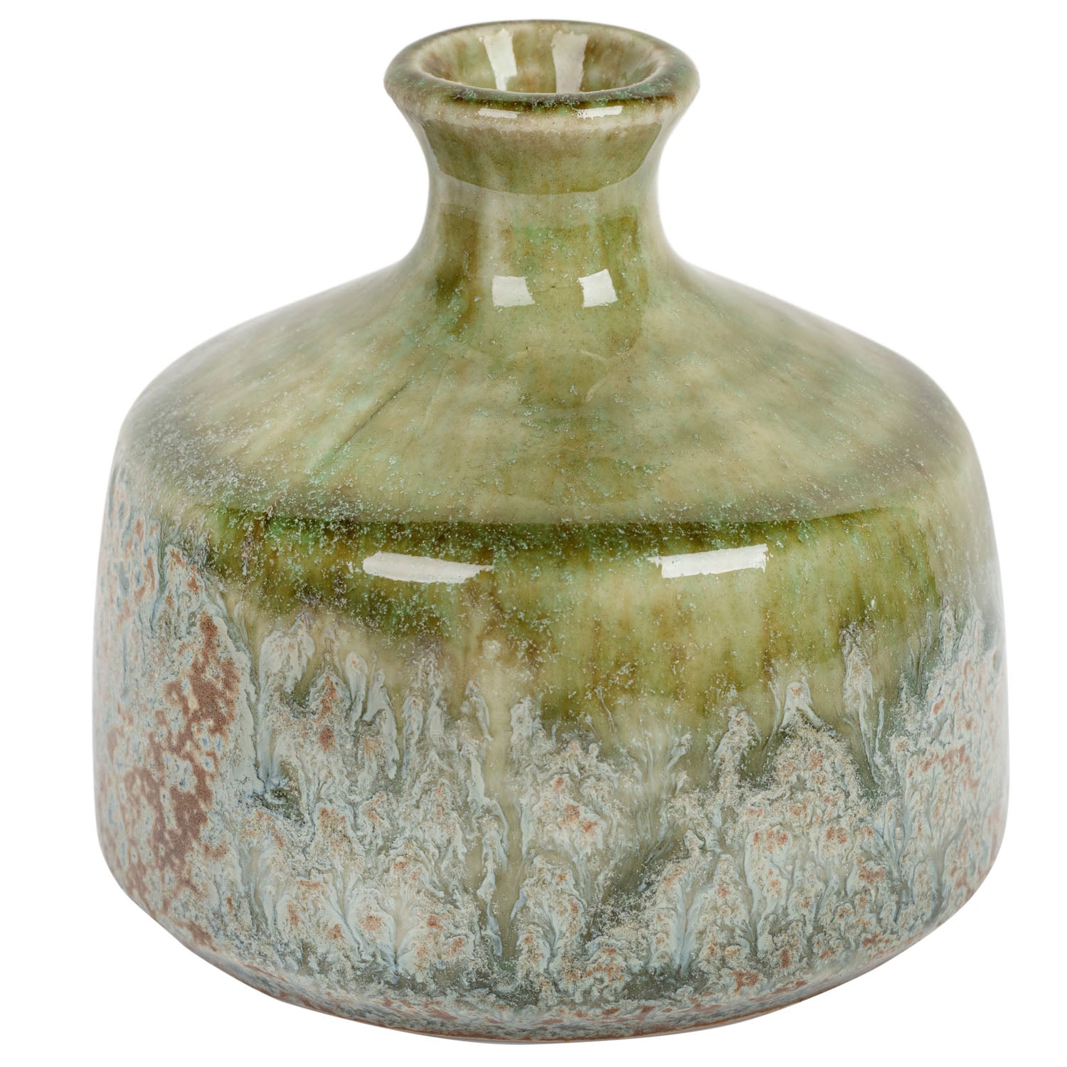 Olive Japanese Mini Vase