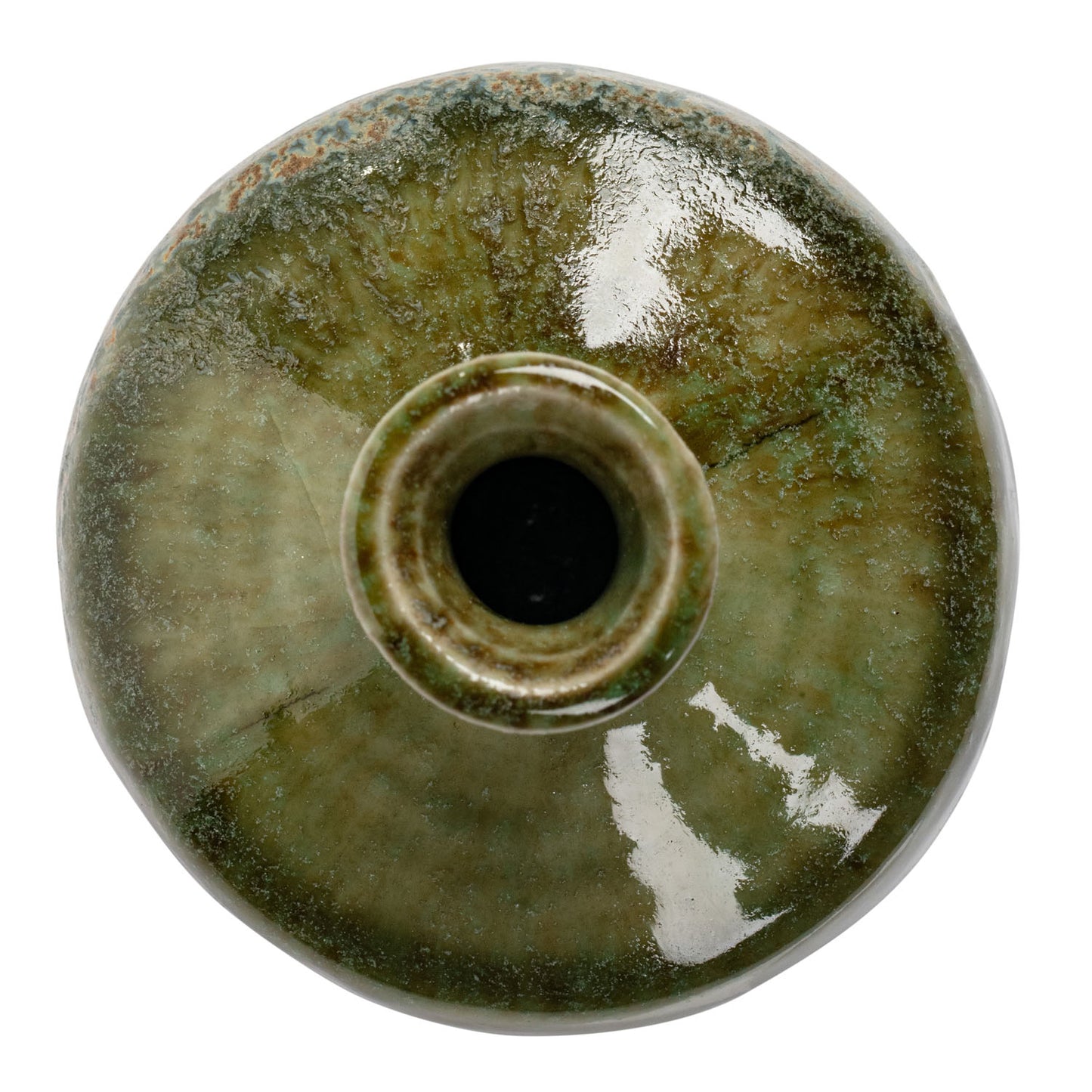 Olive Japanese Mini Vase top